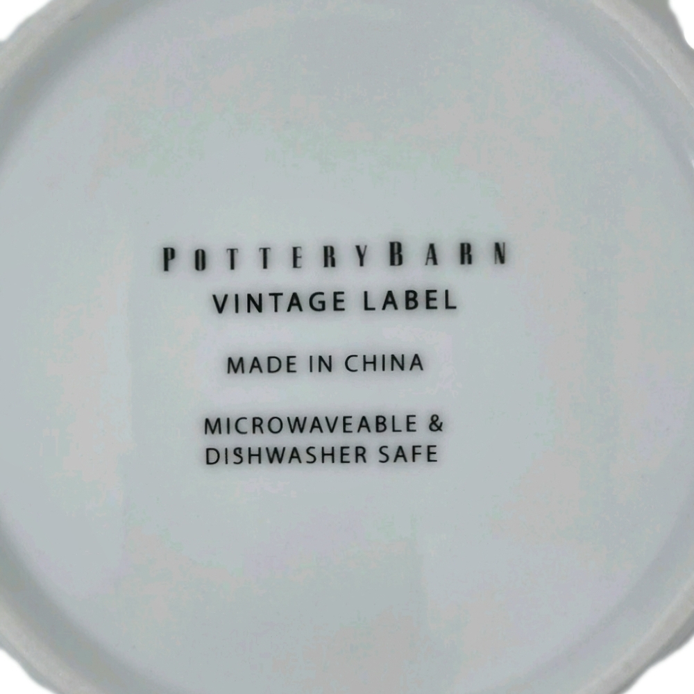 Pottery Barn Vintage Label Cheese Plate – Camembert Supérieur Motif - Picture 5 of 5